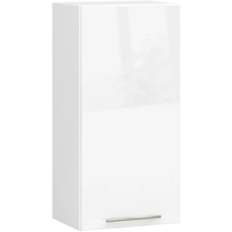 Edinos Nowoczesna górna szafka kuchenna w kolorze biały