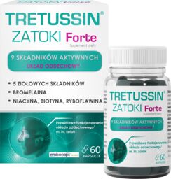 Tretussin Zatoki Forte, 60 kapsułek
