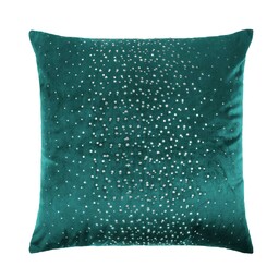 Spod Igły I Nitki Poszewka dekoracyjna 45x45 turkusowa