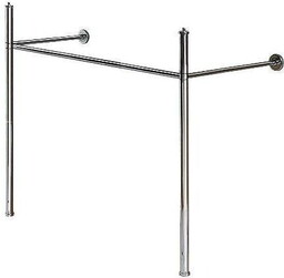 DURAVIT 0030671000 Vero Stelaż metalowy chrom do umywalki