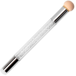 Dwustronny pędzel gąbka do ombre i nail art