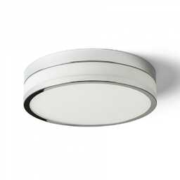 CIRA LED 35 lampa sufitowa szkło opalowe/chrom 230V