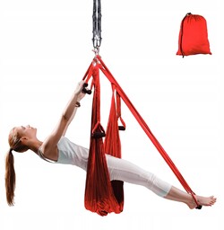 Antygrawitacyjny Hamak Do Jogi inSPORTline Zielony