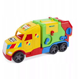 Magic Truck Basic Śmieciarka Kontener Wader 36331 Wader