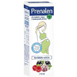PRENALEN Syrop przy przeziębieniu bez cukrów - suplement