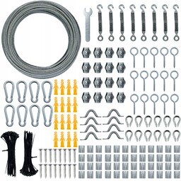 Lina Linka Stalowa Ocynkowana Nierdzewna Wytrzymała Mocna Pvc