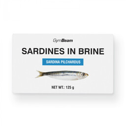 GymBeam Sardynki w sosie własnym 125 g