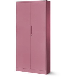 Szafa na dokumenty biurowa metalowa pudrowy róż: Fresh