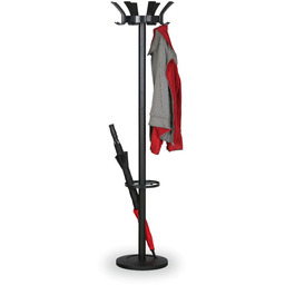 Wieszak na ubrania, czarny