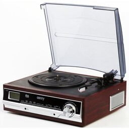 CAMRY Gramofon CR1113 Brązowy, Manualny, Napęd paskowy, Wbudowane