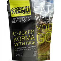 Adventure Menu Korma z kurczaka z ryżem 400