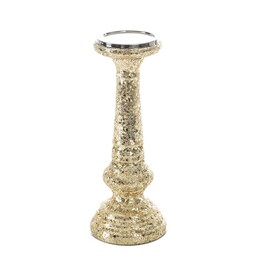 Eurofirany Świecznik 12x31 Melia 01 złoty