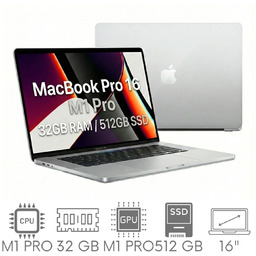 Apple MacBook Pro 16 A2485 M1 PRO 32GB
