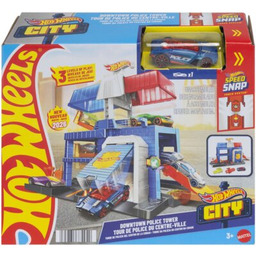 Hot Wheels Posterunek Policji City JHL74
