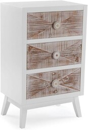 Versa Szafka nocna Sira Drewno sosnowe MDF 30
