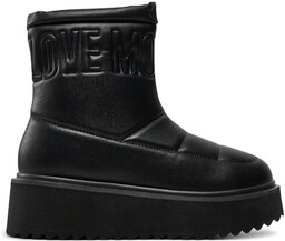 Botki LOVE MOSCHINO JA24266I0LIE0000 Czarny
