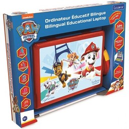 LEXIBOOK Zabawka laptop edukacyjny Psi patrol 124 aktywności