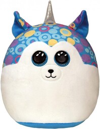 Ty Squish-a-Boos niebieski husky - HELENA, 30 cm