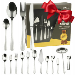 Komplet Sztućców Zestaw Karl Hausmann Olivia 72EL. 12OS
