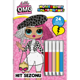 L.O.L. Surprise! OMG Numerkowe kolorowanki 3 Hit sezonu