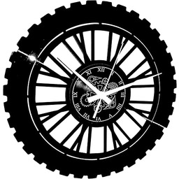 Instant Karma Clocks Winylowy zegar ścienny do wyścigów