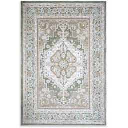 EUROFIRANY Dywan Elora4 120 x 170 cm Beżowo-zielony