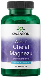 Swanson Albion Chelat Magnezu 133mg 90kaps