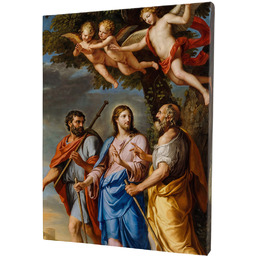 W drodze do Emaus obraz na płótnie