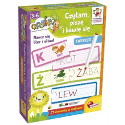 LISCIANI Zestaw edukacyjny Carotina Bawię się Czytam