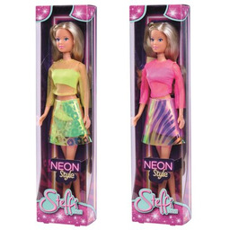SIMBA Lalka Steffi Love Neonowy styl 105733665 (1