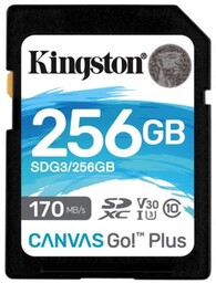 KINGSTON Karta pamięci Canvas Go! Plus SDXC 256GB