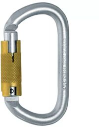Karabinek SINGING ROCK Steel Oval Triple Lock
