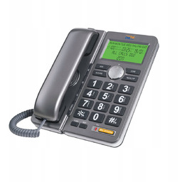 Telefon przewodowy DARTEL LJ-240 Grafitowy