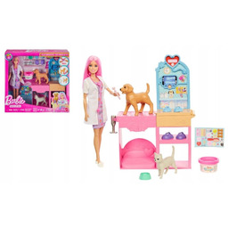 Brb Barbie U Weterynarza Gips Zwierzaki JFX93 W3