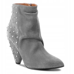 EVA MINGE DAMSKIE BOTKI KLASYCZNE SKÓRA 38 3E1G1*