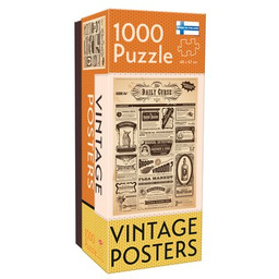 TACTIC Puzzle Vintage Posters Codzienna klątwa 59211 (1000