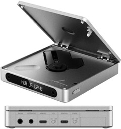 FiiO DM13 Przenośny odtwarzacz CD z bluetooth Srebrny