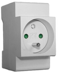 Gniazdo modułowe 230V 16A z bolcem uziemiającym XBS