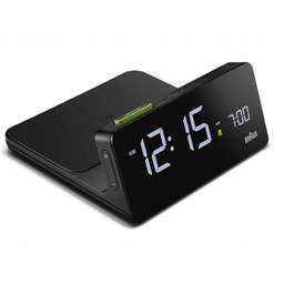 Budzik Braun BC21B z ładowarką QI