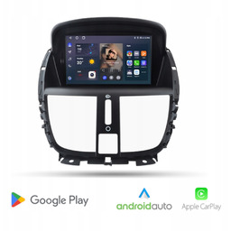 Radio Android do Peugeot 207 Android Auto Carplay