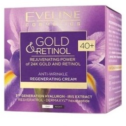 Eveline Cosmetics Gold & Retinol przeciwzmarszczkowy krem regenerujący