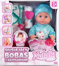 Siusiający Bobas Lalka Natalia Z Akcesoriami Nocnik 1869