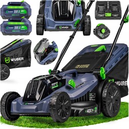 Kosiarka Akumulatorowa Bezszczotkowa 43CM Do Trawy 2X Aku