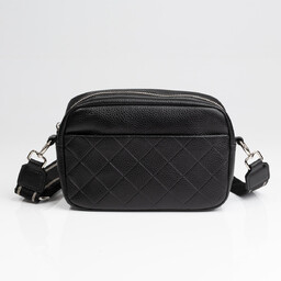 Alessio TOREBKA Damska CROSSBODY PIKOWANA PASEK QUILTED SKÓRA
