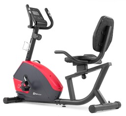 Rower leżący magnetyczny HS-035L Solo czerwony
