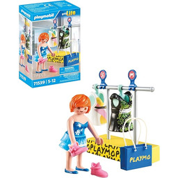 PLAYMOBIL MyLife 71539 zakupy na ubrania, od 5