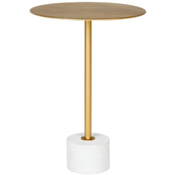 Stolik kawowy Lecco złoty