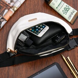 Biała Nerka Saszetka Damska Biodrówka Beltimore Eko V19