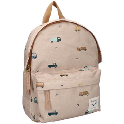 Kidzroom Plecak dla dzieci Sweet Cars brown