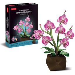 CUBIC FUN Puzzle 3D Botanical Kwiaty Orchidea 306-P872H